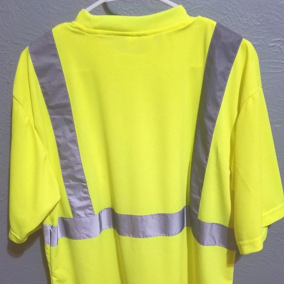 Mens Large Viswerx ANSI/ISEA certified safety shirt - Picture 2 of 5